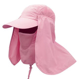 Outdoor Sport Hiking Camping Visor Hat UV Protection Face Neck Cover Fishing Sun Protcet Cap