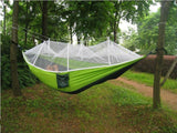Ultralight Outdoor Camping Hunting Mosquito Net Parachute Hammock 2 Person Flyknit Hamaca Garden Hamak Hanging Bed Leisure Hamac