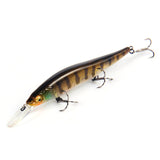 Great Discount!Retail fishing lures,assorted colors quality Minnow 110mm 14g,Tungsten ball bearking 2017 model crank bait