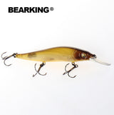 Great Discount!Retail fishing lures,assorted colors quality Minnow 110mm 14g,Tungsten ball bearking 2017 model crank bait