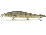 wLure Minnow Crankbait Hard Bait Tight Wobble Slow Sinking Jerkbait Lifelike RealSkin Painting  Fishing Lure HM262S
