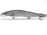 wLure Minnow Crankbait Hard Bait Tight Wobble Slow Sinking Jerkbait Lifelike RealSkin Painting  Fishing Lure HM262S