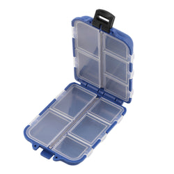 Fishing Tackle Box 10 Compartments Storage Case Fly Fishing Lure Spoon Hook Bait Tackle Case Box Fishing Accessories Tools Newly