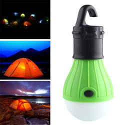 Soft Light Outdoor Hanging 3 Light Outdoor Camping Tent Lantern Bulb Fishing Light Bulb Lamp White Light free shipping