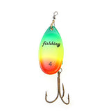 1PC Size0-Size5 Fishing Lure pesca Mepps Spinner bait Spoon Lures With Mustad Treble Hooks Peche Jig Anzuelos isca Pesca