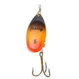 1PC Size0-Size5 Fishing Lure pesca Mepps Spinner bait Spoon Lures With Mustad Treble Hooks Peche Jig Anzuelos isca Pesca