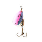 1PC Size0-Size5 Fishing Lure pesca Mepps Spinner bait Spoon Lures With Mustad Treble Hooks Peche Jig Anzuelos isca Pesca