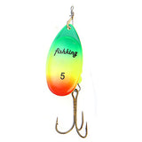 1PC Size0-Size5 Fishing Lure pesca Mepps Spinner bait Spoon Lures With Mustad Treble Hooks Peche Jig Anzuelos isca Pesca